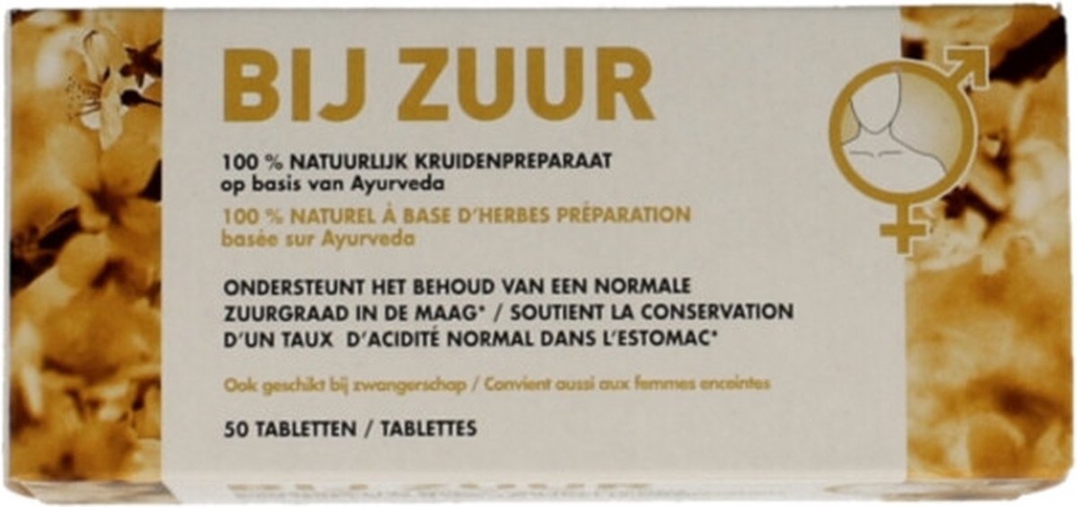 Ayurveda Bij Zuur - 50 tabletten