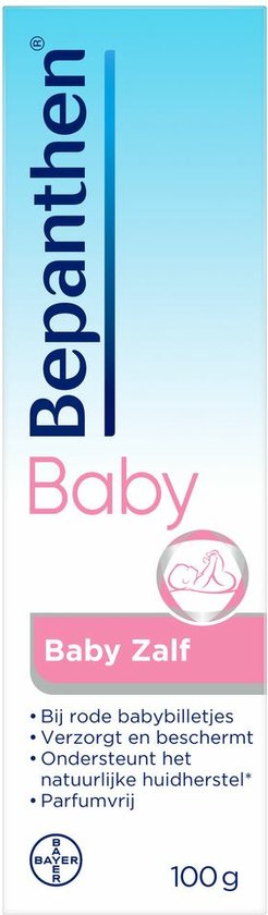 Bepanthen Pommade pour bébé - Pour la peau sèche de bébé et l'érythème  fessier - 100