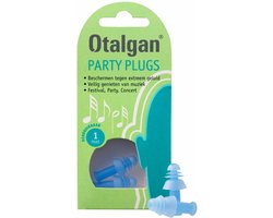Otalgan Party Plugs Oordoppen - Oordopjes tegen harde muziek - 1 paar