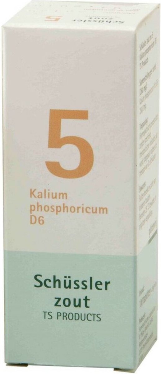 Goedkoopste Pfluger Schussler Zout nr 5 Kalium Phosphoric D6 - 1 x 100 tabletten