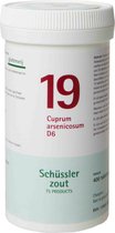 Pfluger Schussler Zout nr 19 Cuprum Arsenicosum D6 - 1 x 400 tabletten