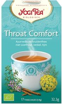 6x Yogi tea Throat Comfort Biologisch 17 stuks