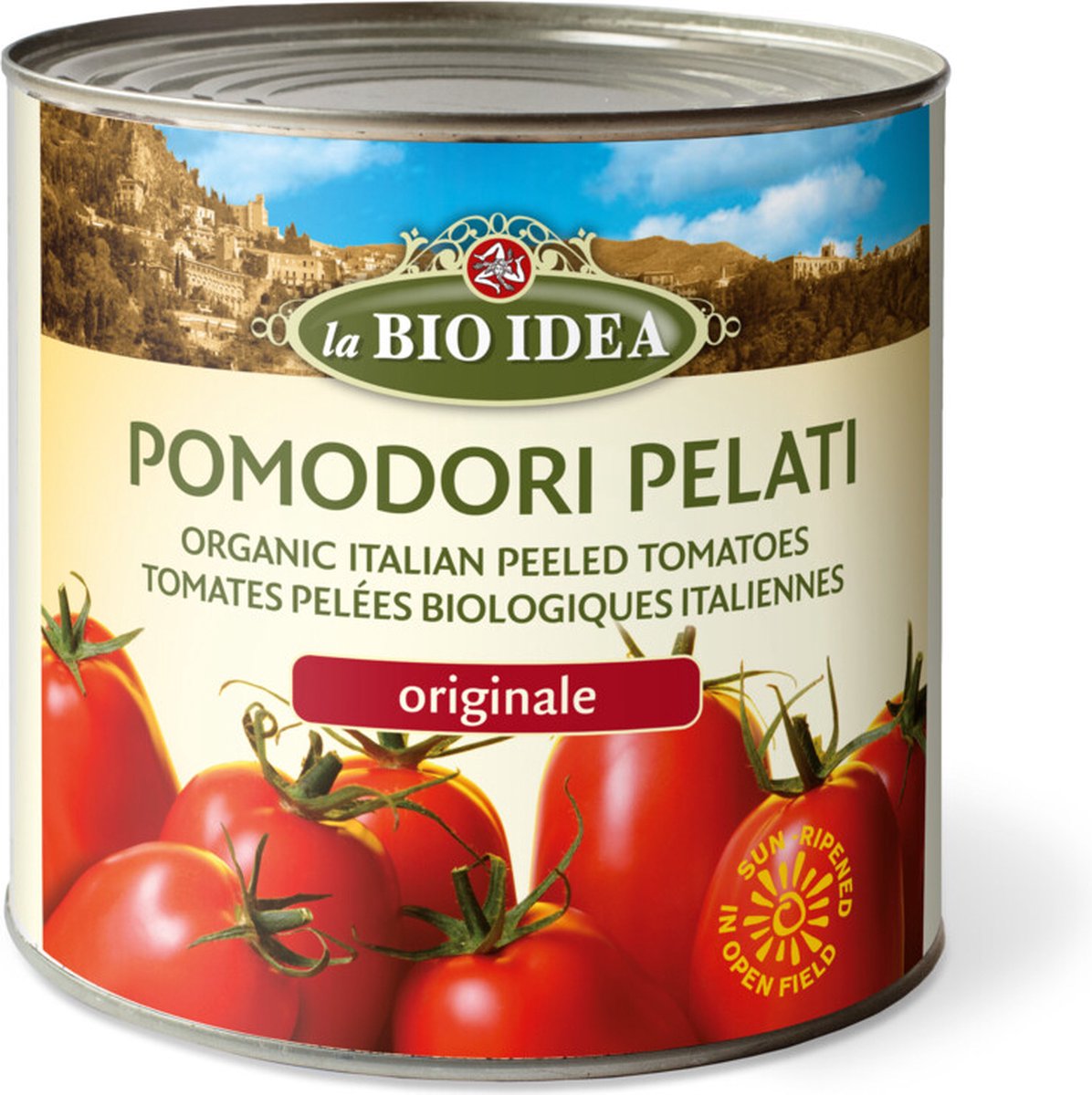 Image of 12x La Bio Idea Tomaten Gepeld Bio 400 gr