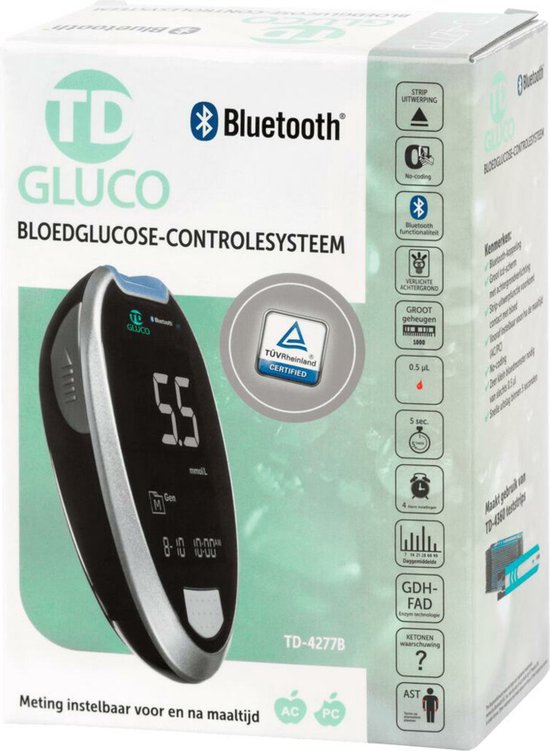 HT One TD-Gluco Bluetooth Startpakket