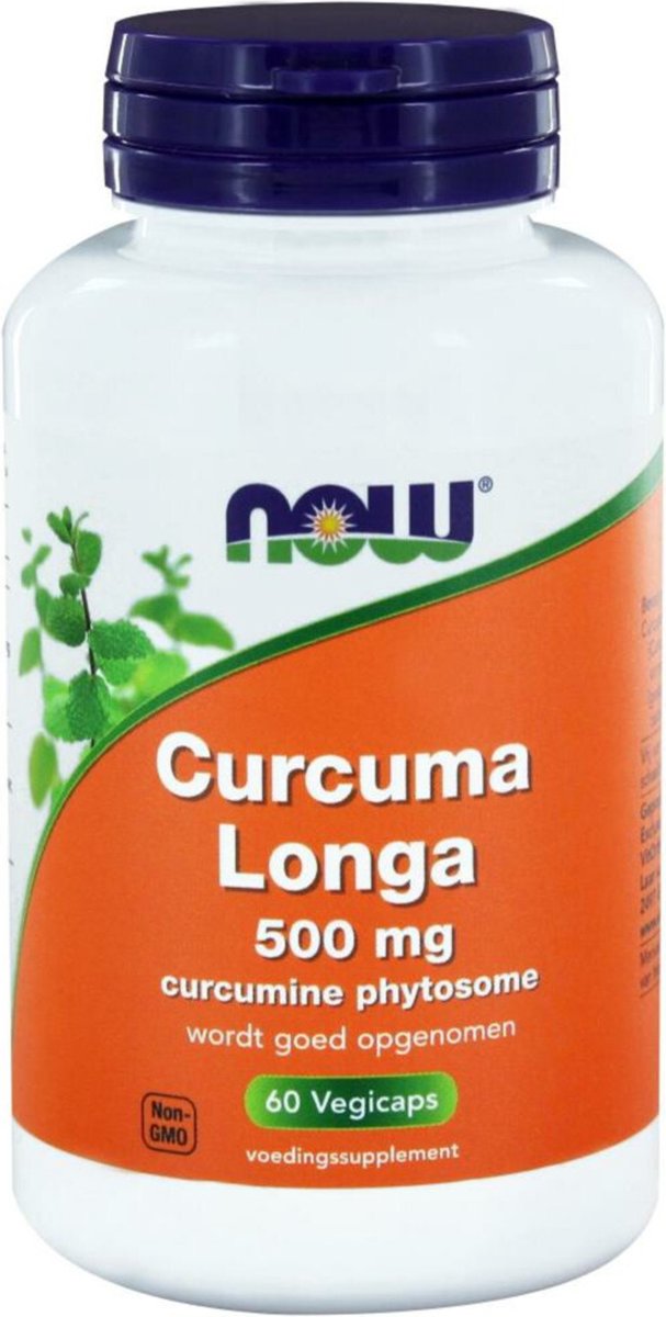 Goedkoopste Now Foods - Curcuma longa (Bio-Curcumine Phytosome) - 60 Vegicaps