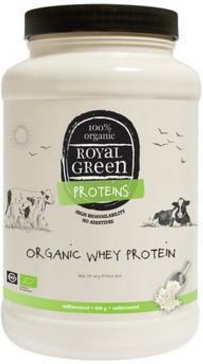 Royal Green Organic Whey Proteïn 600GR