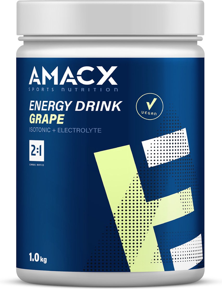 Amacx Energy Drink - Isotonic - Isotone - Grape Fruit - 1kg