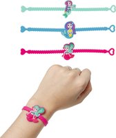 Armbanden Zeemeermin 3 STUKS - Uitdeelcadeautjes - Traktatie - Speelgoed - Uitdeelcadeaus voor Kinderen - Jongens & Meisjes