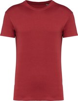 Biologisch Premium unisex T-shirt ronde hals 'BIO190' Kariban Terracotta Rood - 3XL
