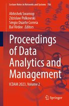Lecture Notes in Networks and Systems 786 - Proceedings of Data Analytics and Management