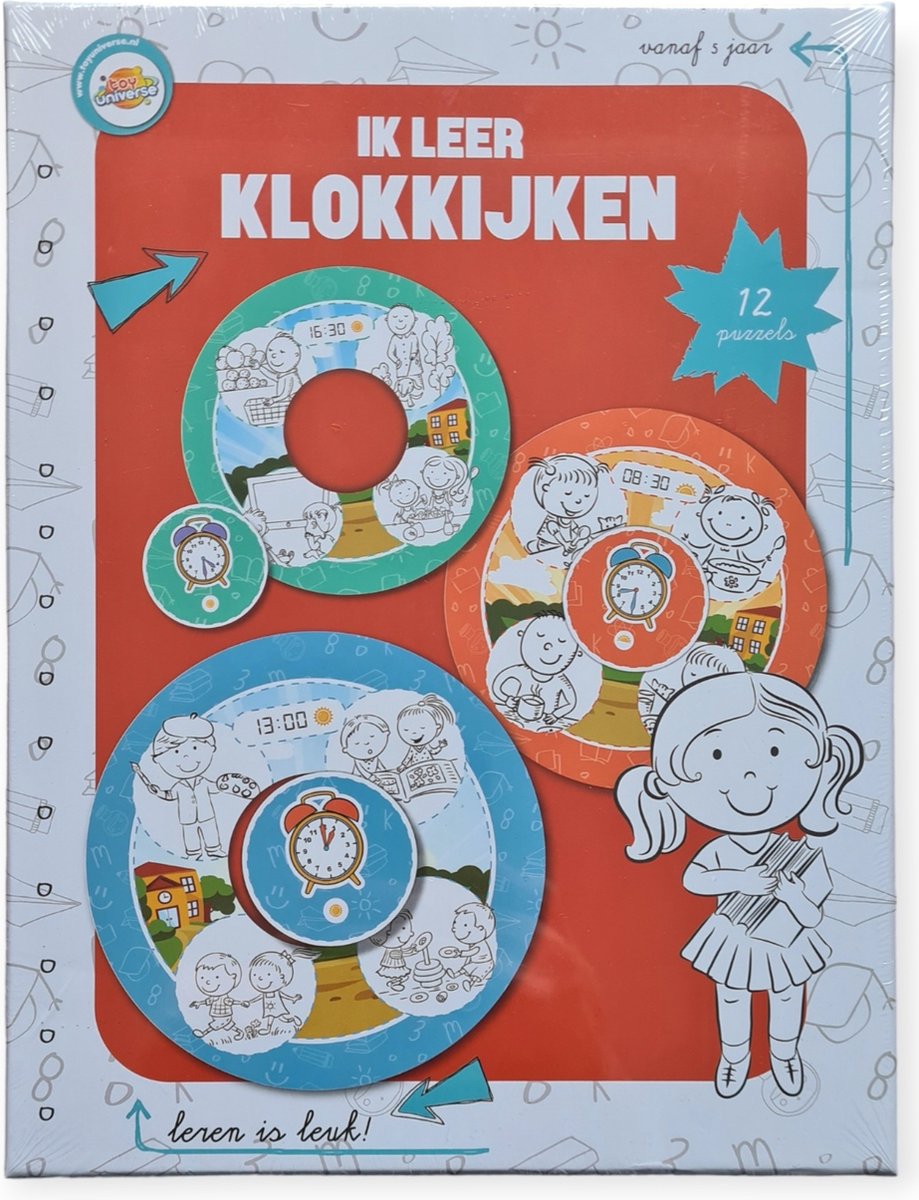 Ik Leer Klokkijken puzzel.