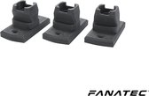 3-Pack Fanatec QR2 Wheel Wall Mount - Black
