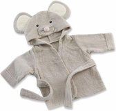 Finnacle - Badjasje - Baby badjas - Badjas voor je kindje - Muis - Met kam en borsteltje - Universeel - Schattig badjasje