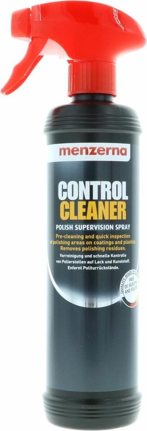 Foto: Menzerna control cleaner spray 500ml ontvetter en polijstresten verwijderaar