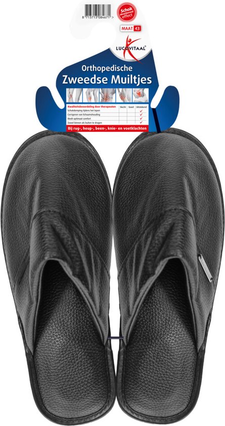 Lucovitaal Sandales suédoises orthopédiques Taille 43 1 paire