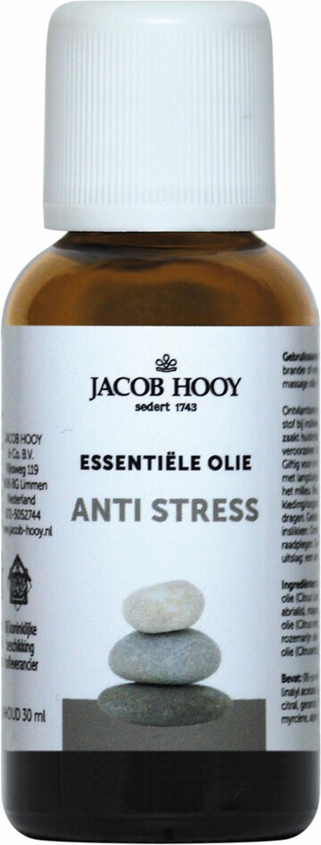 Goedkoopste Jacob Hooy Anti Stress Olie 30 ml