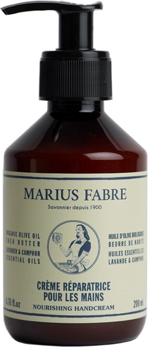 Marius Fabre - Nature - Reparerende Handcrème met pompje 200ml