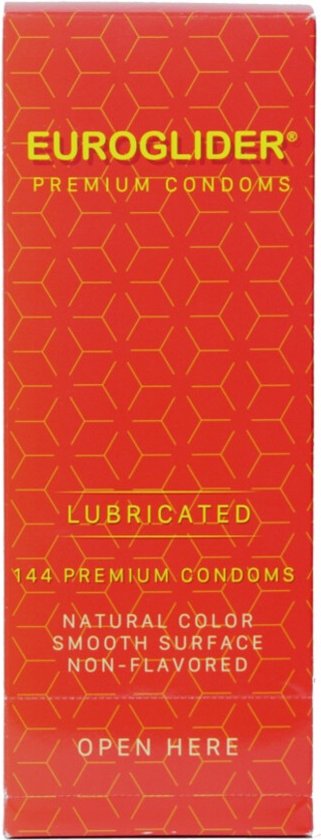 Euroglider condooms - 144 stuks - Best verkochte condoom in de professionele sector