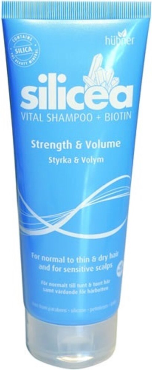 Hubner Silicea Vital Shampoo Biotine 200 ml