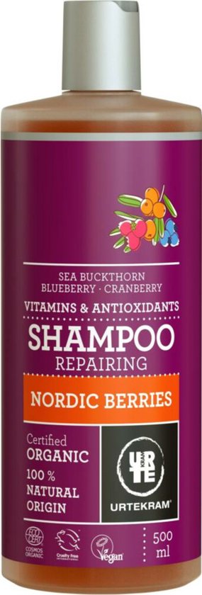 Urtekram Shampoo Noordse Bessen Bio 500 ml