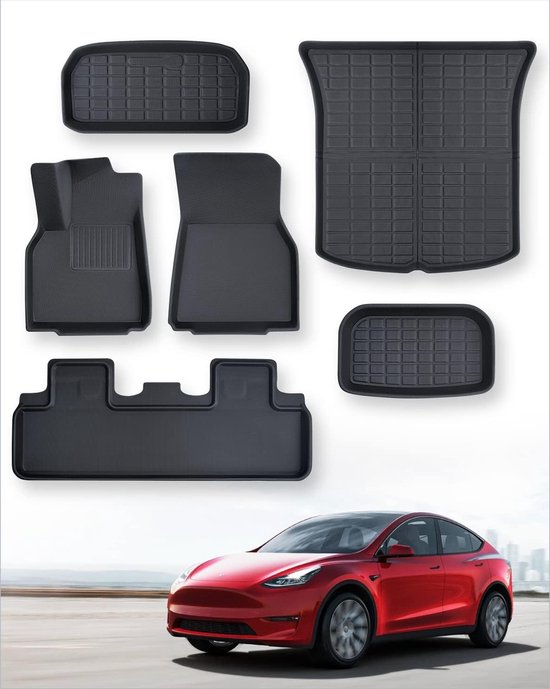 TAPTES® Tapijt voor alle seizoenen voor Tesla Model Y 2021