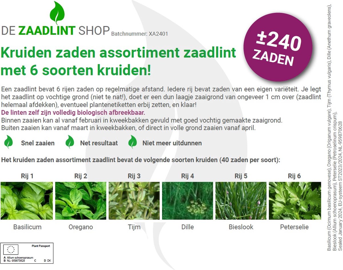 Moestuin zaden organiseren: overzicht en rust in je zaadcollectie