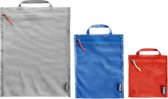 Packing Cubes Mesh Pocket Set (3 stuks) - DRIE platte mesh-zakformaten - voor het overzichtelijk opbergen van bagage in een koffer of reistas
