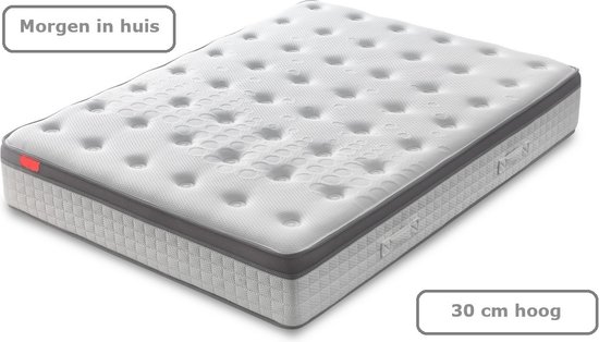 Hopster® Cruz Traagschuimmatras 30 cm dik