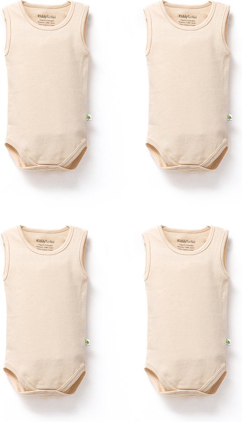 KiddyTurtles Baby Essentials Rompers 4-Pack