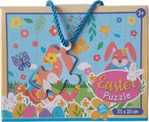 Easter Puzzle - 45 stukjes - Paas Puzzel - Kinderen - Legpuzzel Paashaas met Eieren - Educatief