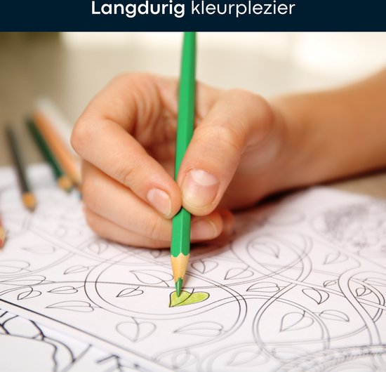 ZJchao 72 kleurpotloden, kleurpotloden set voor volwassenen of kinderen om te kleuren boek tekening schrijven schetsen en dineren ontwerpen, gekleurde potloden voor kunstenaar schets
