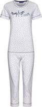 Zebra pyjama Pastunette katoen - Grijs - Maat - 38