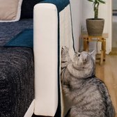 krabmat voor katten - Krabmat voor aan bank - Krabtapijt voor kat - Bankbescherming - Voorkomt krabschade - 130 x 45 cm - Sisal en linnen