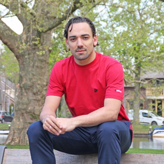 4-PackDonnay T-shirt (599008) - Chemise de sport - Homme - Berry-rouge (040) - taille XXL