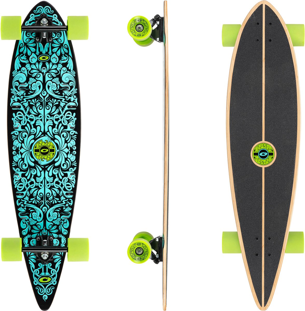 Osprey Spectrum 40" Pintail Longboard - ABEC 9 — afbeelding 2