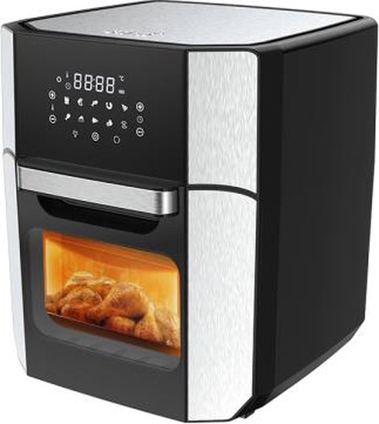 Winning Star St-9686 Airfryer - 12 Liter - 1800w - Digitaal Display