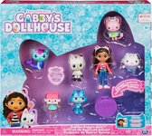 Gabby's Poppenhuis - Speelfigurenset - met Gabby, 6 katjes en 1 poppenhuispakketje