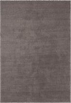 Lalee Velluto | Modern Vloerkleed Hoogpolig | Taupe | Tapijt | Karpet | Nieuwe Collectie 2024 | Hoogwaardige Kwaliteit | 80x150 cm