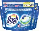 Dash Dosettes de détergent tout-en-1 Wit régulier - 4x44 lavages - Pack économique
