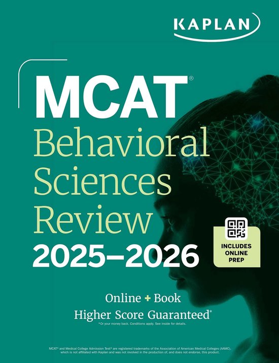 Kaplan Test Prep- MCAT Behavioral Sciences Review 2025-2026 - cover