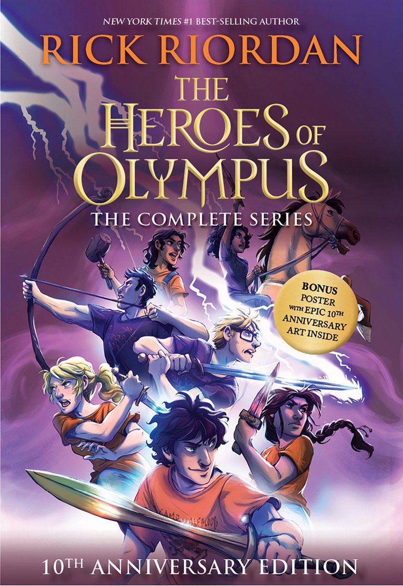The Heroes of Olympus Set - Rick Riordan