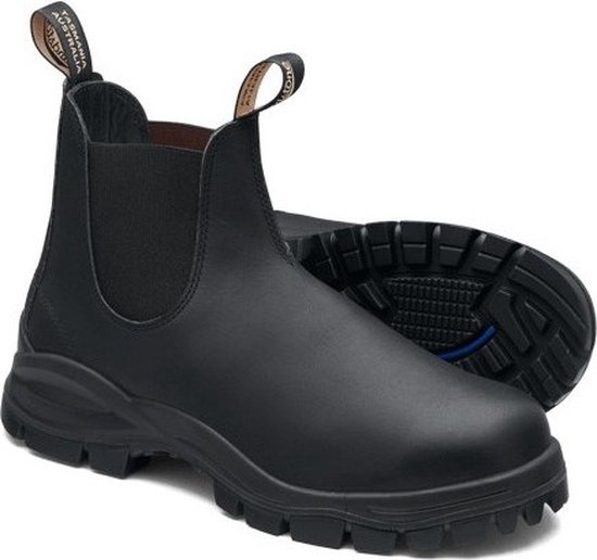 Blundstone Stiefel Boots #2240 Black Leather (Lug Boots)-6UK