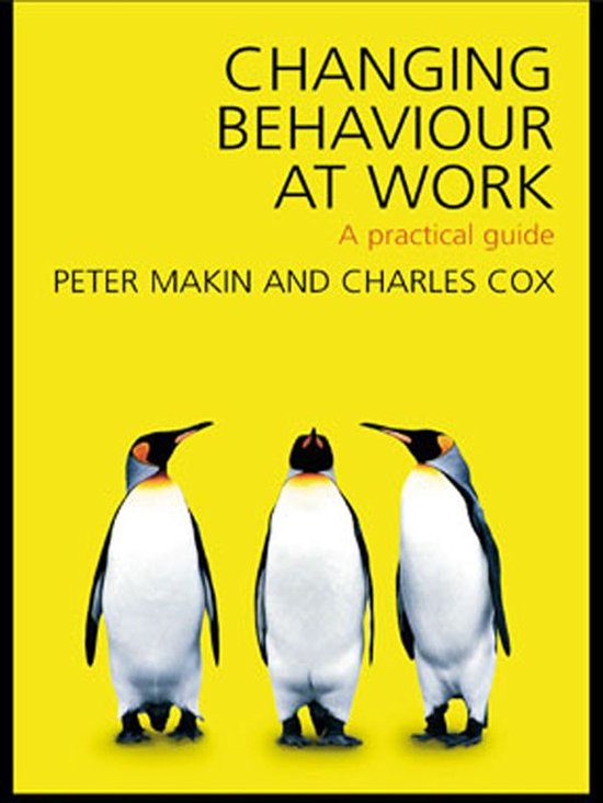 Changing Behaviour at Work - cover