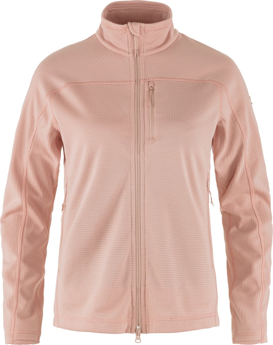 FJALLRAVEN Abisko Lite Fleece Jack c-rose dames Roze