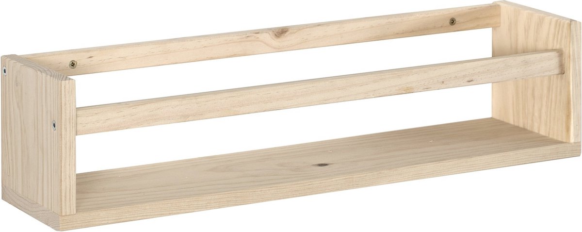 Astigarraga Wandplank - wandrek - kruidenrek - 60cm - PEFC dennenhout