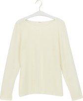 Oroblu Perfect Line Cashmere T-shirt Long Sleeve Ivoor M