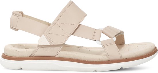 Foto: Teva madera slingback dames sandalen beige wit maat 40