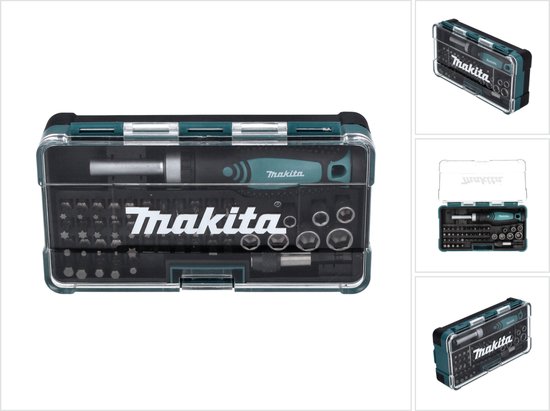 Makita B-36170 - bit- en borenset - 47 delig - in cassette - Makita