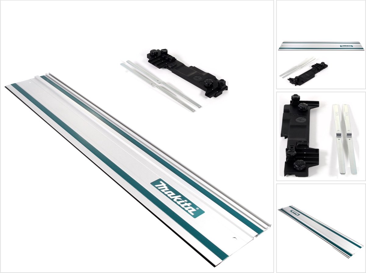 Makita geleiderail 1000 mm ( 199140-0 ) + adapter D voor DHS680 ( 196953-0 )