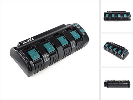 Foto: Makita dc18sf batterijlader voor binnengebruik zwart